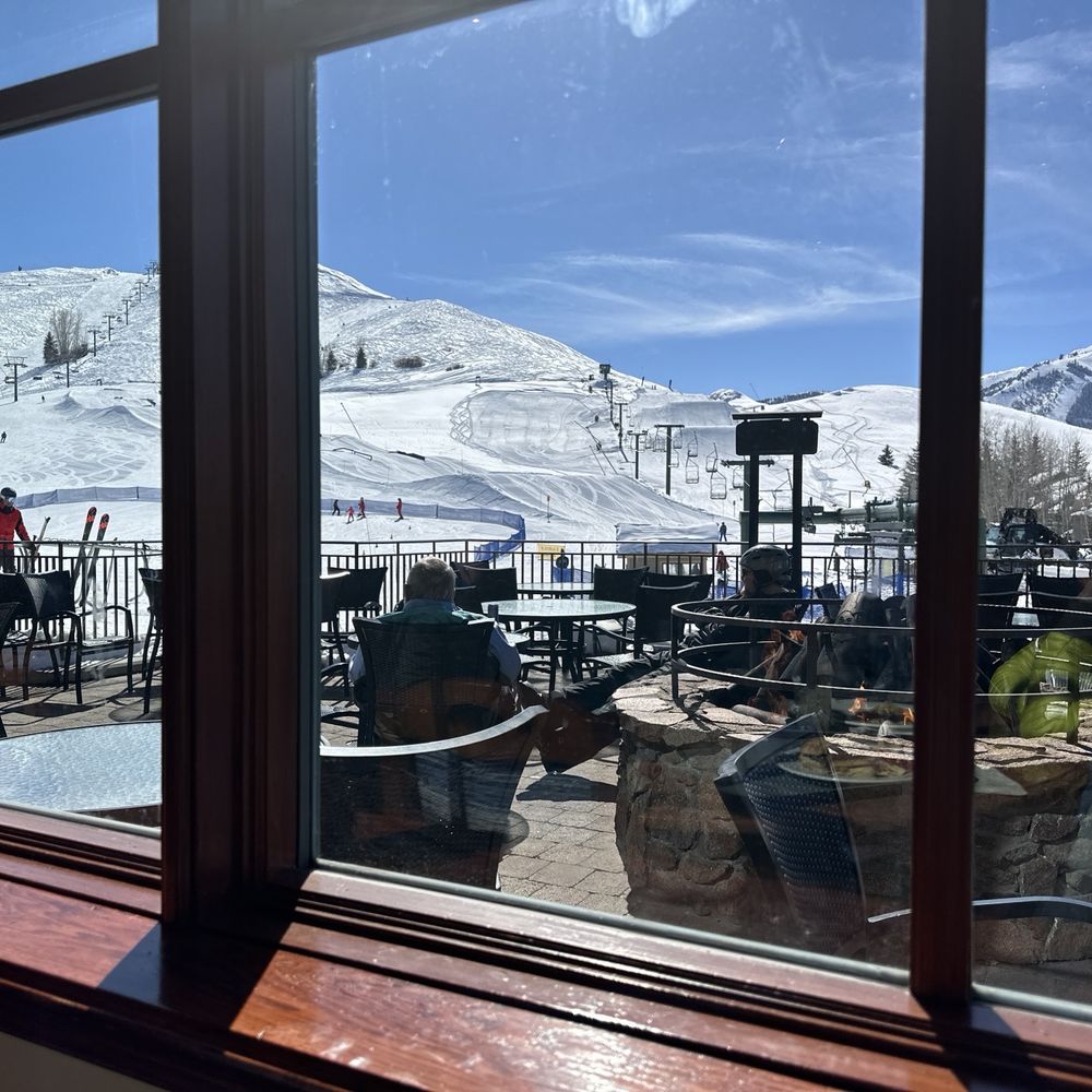 Carol's Dollar Mountain Lodge - Looking toward the Dollar Mountain summit from Carol's Lodge. - Ski Resorts Near Me - Sun Valley, Idaho Carol's Dollar Mountain Lodge - Looking toward the Dollar Mountain summit from Carol's Lodge. - Ski Resorts Near Me - Sun Valley, Idaho