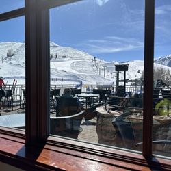 Carol's Dollar Mountain Lodge - Looking toward the Dollar Mountain summit from Carol's Lodge.