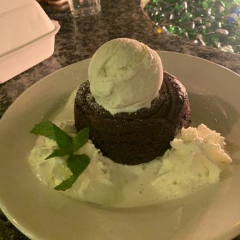 Zaytoon - Chocolate lava cake with ice cream - Lebanese Near Me - Santa Barbara, California Zaytoon - Chocolate lava cake with ice cream - Lebanese Near Me - Santa Barbara, California