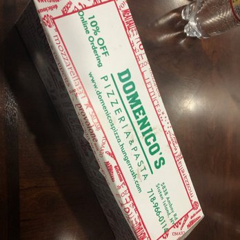 Domenico's Pizzeria - Veal parm in a box! ;) - Pizza Near Me - Staten Island, New York Domenico's Pizzeria - Veal parm in a box! ;) - Pizza Near Me - Staten Island, New York