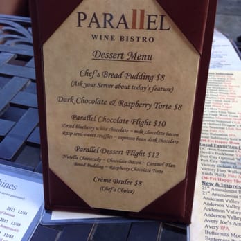 Parallel Wine and Whiskey Bar - Dessert menu - Wine Bars Near Me - Ashburn, Virginia Parallel Wine and Whiskey Bar - Dessert menu - Wine Bars Near Me - Ashburn, Virginia