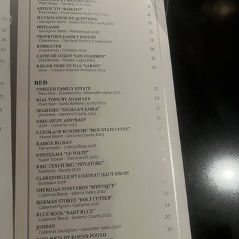 Twisted Tree - Wine list - Seafood Near Me - Saint Louis, Missouri