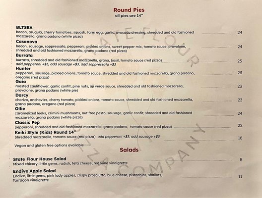 State Flour Pizza Company by null