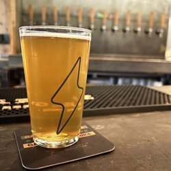 Garage Beer Co - A glass of Current