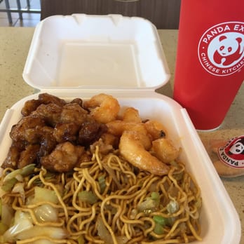 Panda Express - Orange chicken and honey walnut shrimp - Chinese Near Me - Chatsworth, California