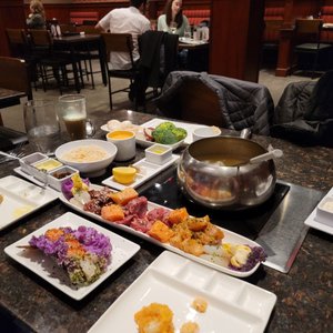 Photo of The Melting Pot - Oklahoma City, OK, United States. Our main course.