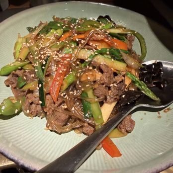 Wu's Korean BBQ - Japchae - Barbeque Near Me - Chicago, Illinois