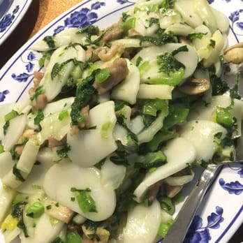 Liu's Shanghai - Preserved cabbage with pork rice cake - Shanghainese Near Me - Brooklyn, New York
