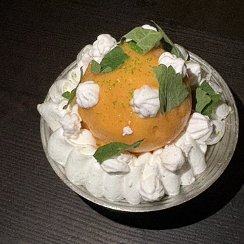 Smithereens - Apricot sorbet - Desserts Near Me - New York, New York Smithereens - Apricot sorbet - Desserts Near Me - New York, New York