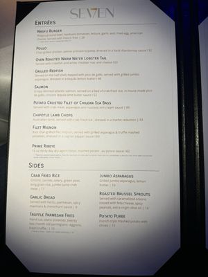 Menu photo 4 Se7en Houston, TX