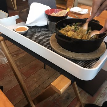 China Chilcano - Preparing the Concolón tableside - Peruvian Near Me - Washington, DC, District of Columbia