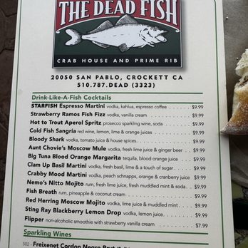 The Dead Fish - Seafood Near Me - Crockett, California The Dead Fish - Seafood Near Me - Crockett, California