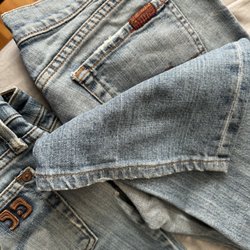 Beverly Hills Tailoring - I LOVE my hemmed jeans that Art kept the original bottom after shortening them, I've worn them for almost 20 years!