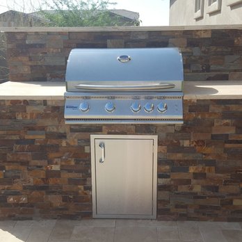 Envirogreen Landscape Design - Build - BBQ island - Landscape Architects or Designers Near Me - Scottsdale, Arizona