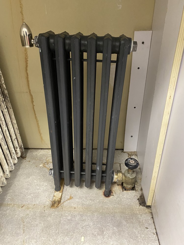 Slide of Always flowing piping and heating