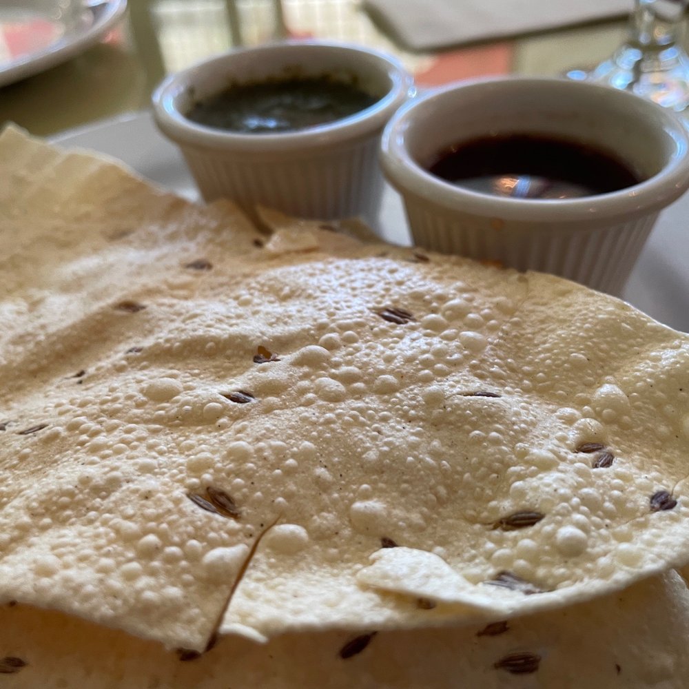 Complimentary appetizer Complimentary appetizer