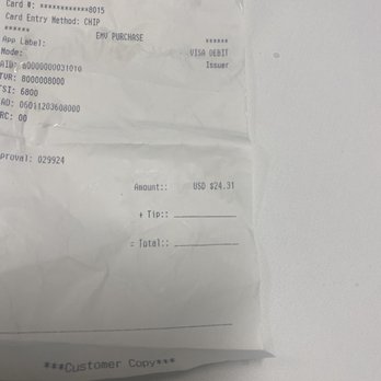 Buffalo Wild Wings - My friends receipt she received after being charged an additional $5. - Chicken Wings Near Me - Yuba City, California Buffalo Wild Wings - My friends receipt she received after being charged an additional $5. - Chicken Wings Near Me - Yuba City, California