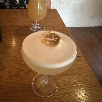 The Stable House Bistro - Beer and custom gin sour - French Near Me - Vancouver, British Columbia The Stable House Bistro - Beer and custom gin sour - French Near Me - Vancouver, British Columbia