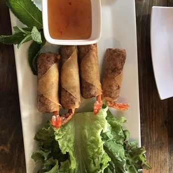 Ginger and Lemongrass - shrimp spring rolls - Vietnamese Near Me - Whitestone, New York Ginger and Lemongrass - shrimp spring rolls - Vietnamese Near Me - Whitestone, New York