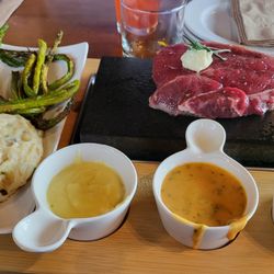 Dueling Brews - Lava Rock Steak Special