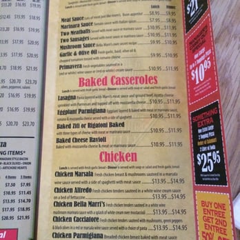 Marri's Pizza & Pasta - Italian Near Me - Orange, California