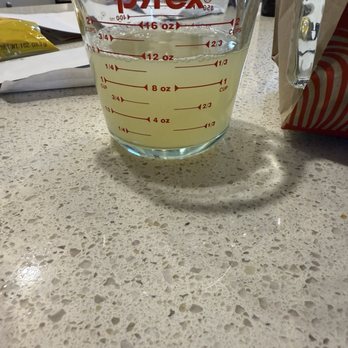 Nando's Peri-Peri - Pyrex measuring the pineapple lemonade I received - South African Near Me - Chicago, Illinois Nando's Peri-Peri - Pyrex measuring the pineapple lemonade I received - South African Near Me - Chicago, Illinois