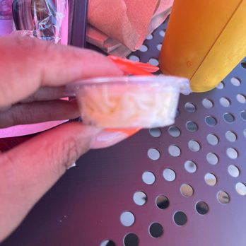 El Pollo Loco - Cheese To get this cheese was $1.10 very ridiculous - Mexican Near Me - Hayward, California