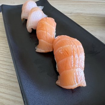 Azai Hand Roll - Salmon and yellowtail belly - Sushi Bars Near Me - Los Angeles, California Azai Hand Roll - Salmon and yellowtail belly - Sushi Bars Near Me - Los Angeles, California