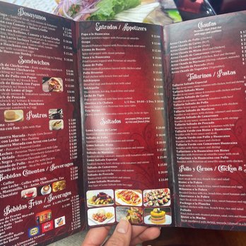 Myrna Peruvian Restaurant - Menu 1 - Peruvian Near Me - North Arlington, New Jersey Myrna Peruvian Restaurant - Menu 1 - Peruvian Near Me - North Arlington, New Jersey