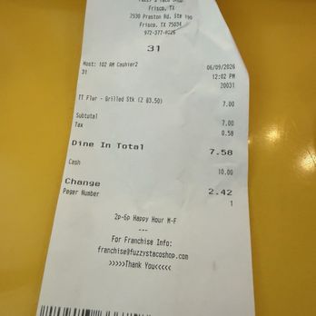Fuzzy's Taco Shop - Mexican Near Me - Frisco, Texas