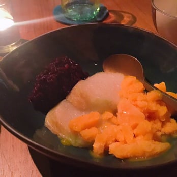 Potato Head - Sticky rice and mange sobet - Bars Near Me - Hong Kong, HK