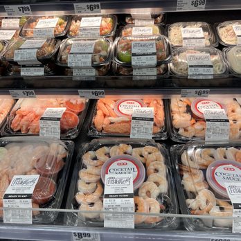 H-E-B - Seafood trays - shrimp and imitation crab cocktail - Grocery Near Me - Frisco, Texas