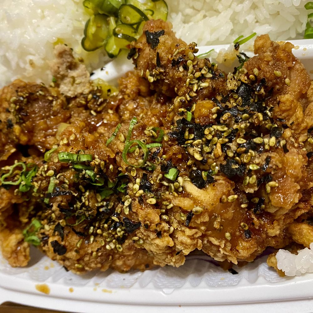 Rice Box Cafe - Furikake garlic chicken - Japanese Near Me - Mililani, Hawaii