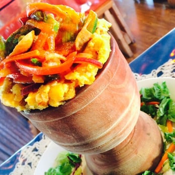 Boriken Restaurant - Veggie trifongo - Puerto Rican Near Me - Beaverton, Oregon