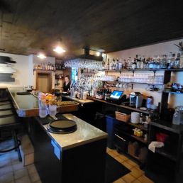 Bar area upstairs