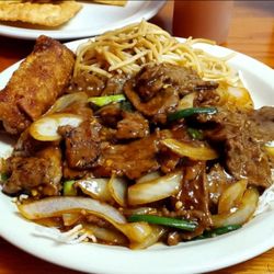 Bruce's Chinese Kitchen - Mongolian Beef (extra spicy)