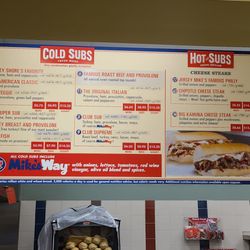 Jersey Mikes Subs - Jersey Mike's Menu Board.