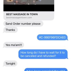 Best Massage - Texts with owner