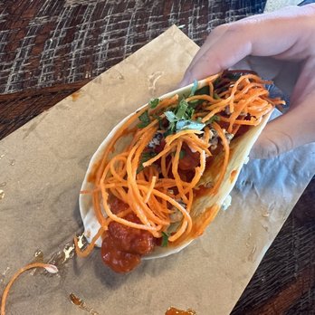 Velvet Taco - Buffalo chicken taco - New American Near Me - Grapevine, Texas