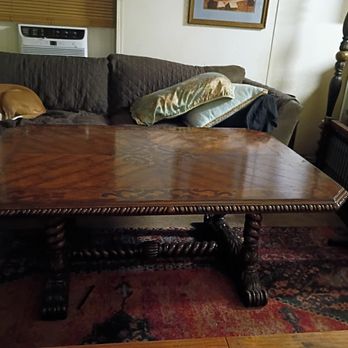 Hatcher Appraisal - Martin Smith hand carved from the Philippines coffee table - Appraisal Services Near Me Hatcher Appraisal - Martin Smith hand carved from the Philippines coffee table - Appraisal Services Near Me
