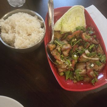 Elephant Thai Cuisine - Laab pork belly - Salad Near Me - Maplewood, Minnesota Elephant Thai Cuisine - Laab pork belly - Salad Near Me - Maplewood, Minnesota