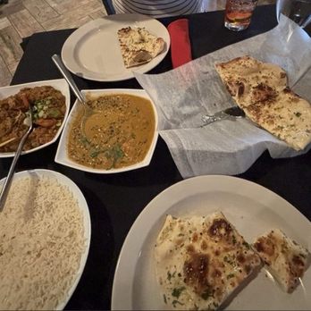 Indian Spice Train - Middle left: Lamb with Eggplant Middle right: Lentils Both delicious! - Indian Near Me - West Chester, Ohio Indian Spice Train - Middle left: Lamb with Eggplant Middle right: Lentils Both delicious! - Indian Near Me - West Chester, Ohio