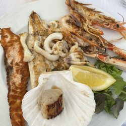 Stone House - Mixed grilled seafood