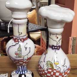 Vinegar & Oil Table Decor Sonoma, CA - "Master Chefs" By Artist Carrie Olsen Garrard $9.00 Vinegar & Oil Table Decor Sonoma, CA - "Master Chefs" By Artist Carrie Olsen Garrard $9.00