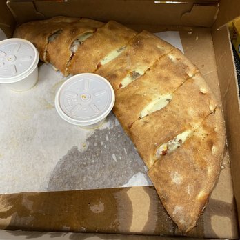 Genovas Pizza Station - Meat Lover Stromboli - Italian Near Me - Richmond, Virginia Genovas Pizza Station - Meat Lover Stromboli - Italian Near Me - Richmond, Virginia