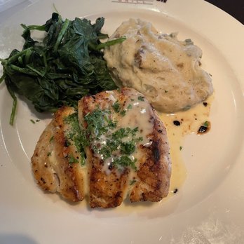 Copper Canyon Grill - Corvina with butter sauce - American Near Me - Lanham, Maryland Copper Canyon Grill - Corvina with butter sauce - American Near Me - Lanham, Maryland