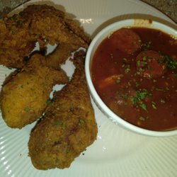 Cille's Kitchen - Fried chicken with red beans and rice