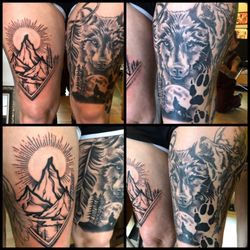 American Trash Studio - Thigh pieces