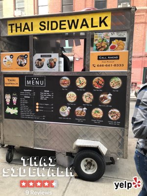 Thai Sidewalk by null