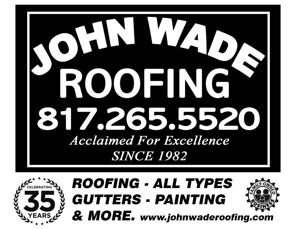 Slide of John Wade Roofing